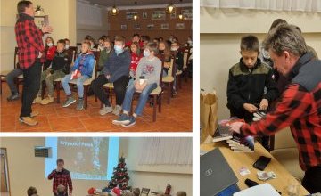 Mikołajkowe spotkanie z Krzysztofem Petkiem